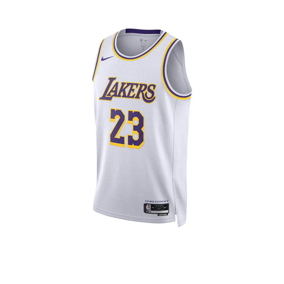 เสื้อกล้ามบาสเกตบอลผู้ชาย NIKE Los Angeles Lakers Association Edition 2022/23