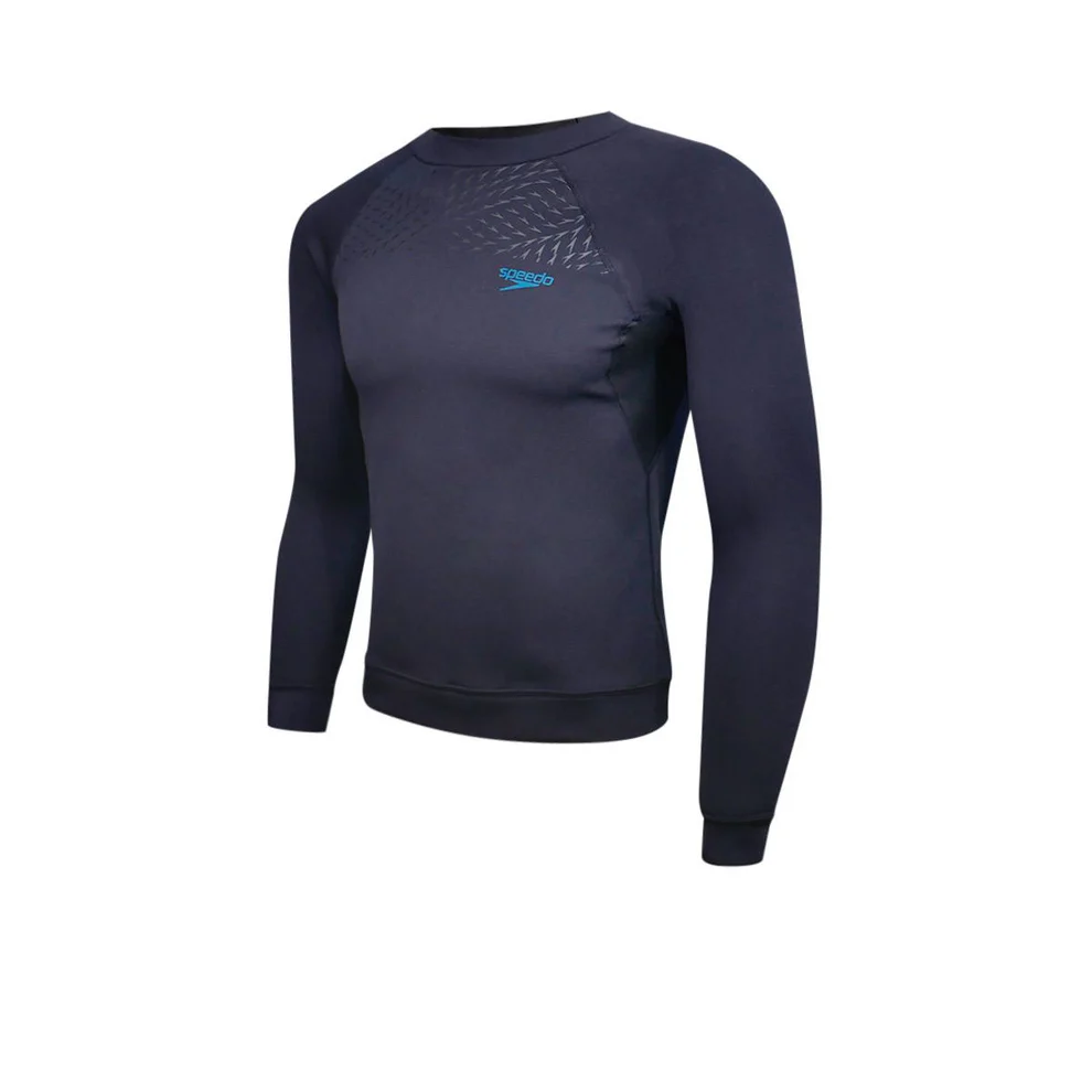 SPEEDO 2XT Essentials เสื้อรัชการ์ดผู้ชายสีดำ