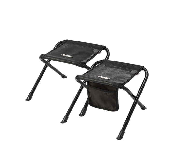 Steel Mesh BBQ Chair Set Black