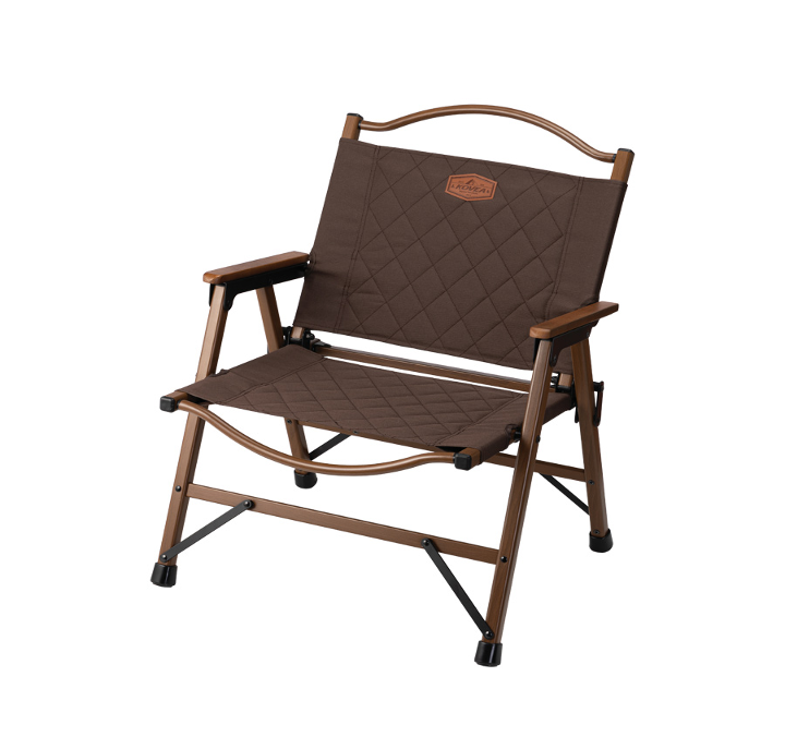 WS Flat Chair Dark Brown เก้าอี้สนาม